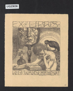 Ex libris Regi Warschawski