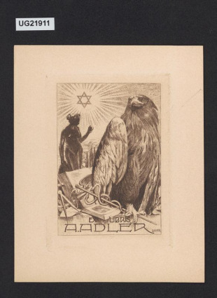 Ex libris A. Adler
