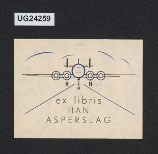 Ex libris Han Asperslag