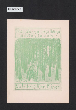 Ex libris Karl Minor