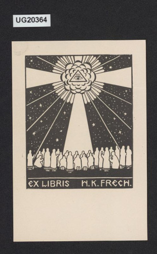 Ex libris H. K. Frech