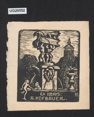 Ex libris (bez jména maj.)