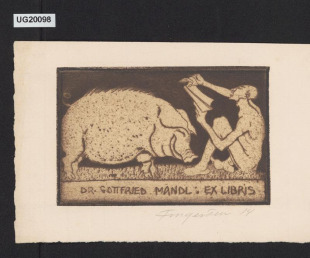 Dr. Gottfried Mandl : Exlibris