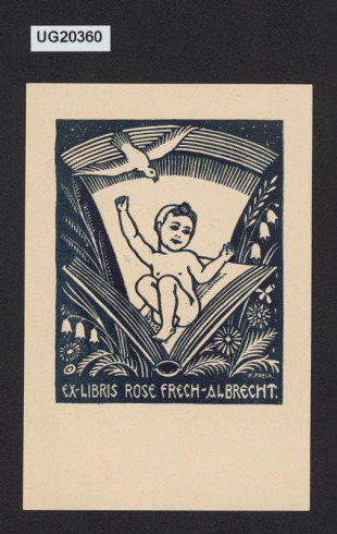 Ex-libris Rose Frech-Albrecht
