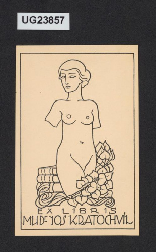 Ex libris MUDr. Jos. Kratochvíl