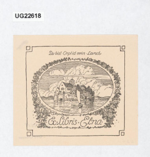 Ex libris Elna