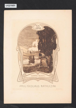 Ex libris Paul Nicolaus Ratajczak