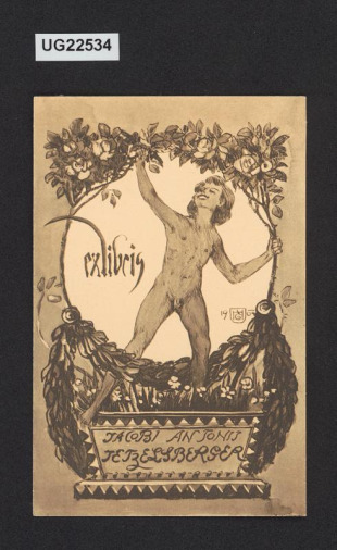 Exlibris Jacobi Antonii Jetzelsberger