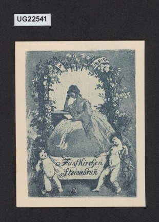 Ex libris Fünf Kirchen / Steinbrün