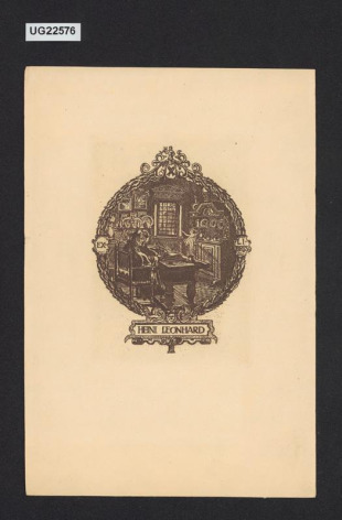 Exlibris Heine Leonhard