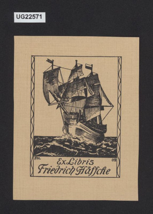 Exlibris Friedrich Häffelcke