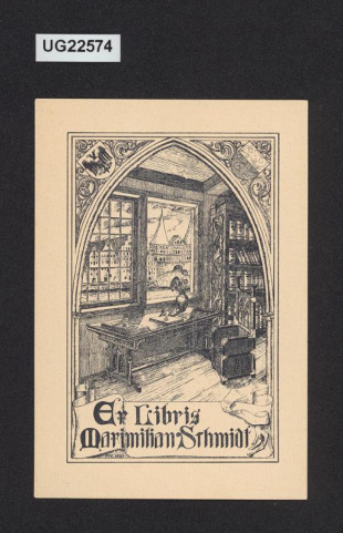 Exlibris Maxmilian Schmidt