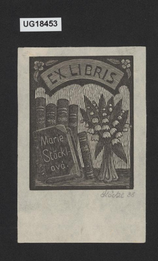 Ex libris Marie Stöcklová