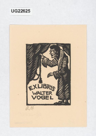 Ex libris Walter Vogel