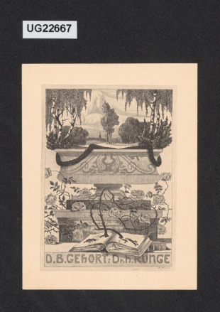 D. B. gehört Dr. H. Kunge