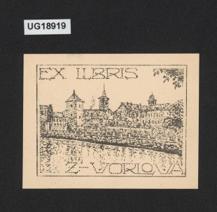 Ex libris Z. Vorlová