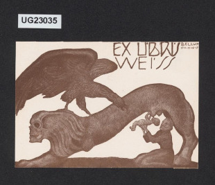 Ex libris Weiss