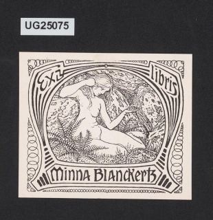 Ex libris Minna Blanckertz