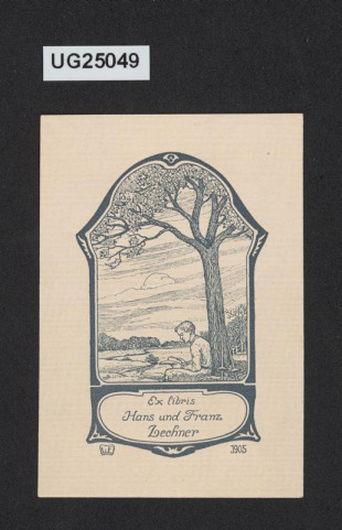 Ex libris Hans und Franz Lechner