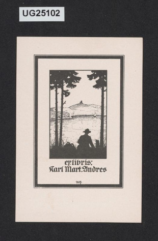 Ex libris Karl Mart. Andres