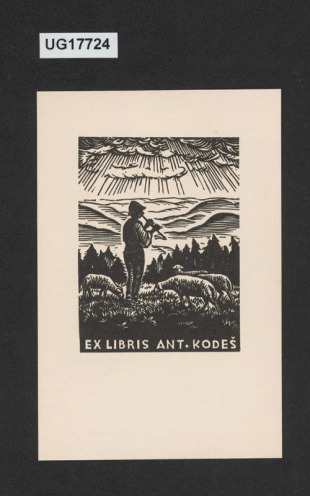 Exlibris Ant. Kodeš