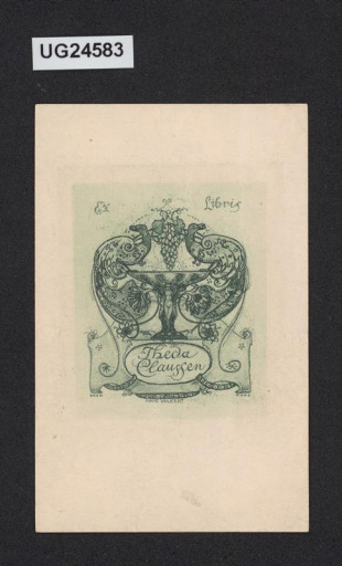 Ex libris Theda Claussen