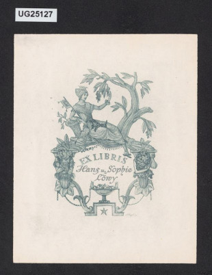 Ex libris Hans und Sophie Löwy
