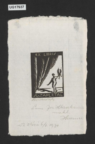 Ex libris Sl. Zapletal