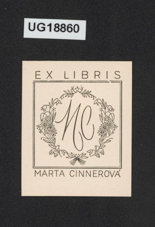 Ex libris Marta Cinnerová