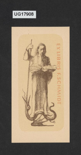 Ex libris F. Schmidt
