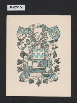 Ex libris Hermann Junge