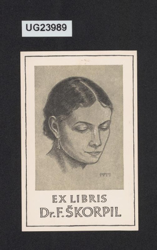 Ex libris Dr. F. Škorpil