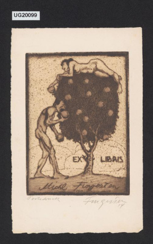 Ex libris Michal Fingesten