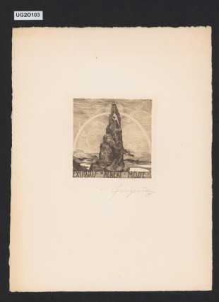 Ex libris Dr. Albert Mosse