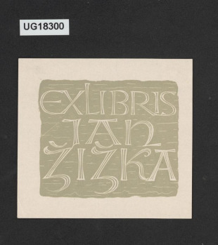 Exlibris Jan Žižka