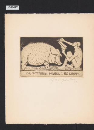 Dr. Gottfried Mandl : Exlibris