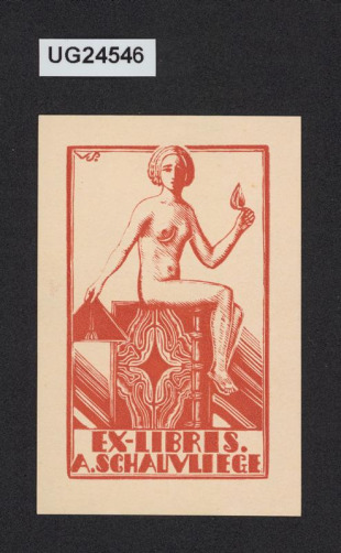 Ex libris A. Schauvliege