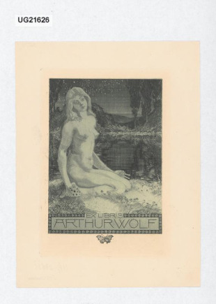 Exlibris Arthur Wolf