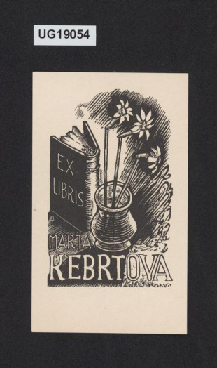 Ex libris Marta Kebrtová