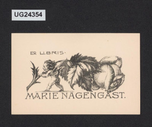 Ex libris Marie Nagengast
