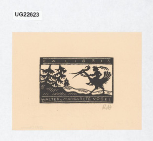 Ex libris Walter und Margarete Vogel