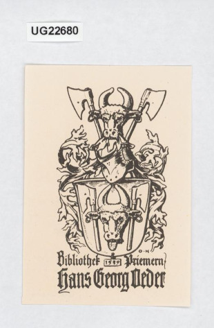 Bibliothek Priemern Haus Georg Oeder