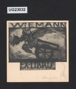 Ex libris Wiemann/ Bellum 1914-1918