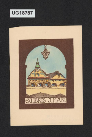 Exlibris J. Man