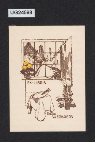 Ex libris Urban Wernaers