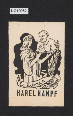 Ex libris Karel Kampf