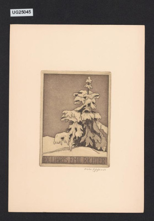 Ex libris Emil Richter