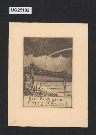 Dies Buch gehört Fritz Kassel