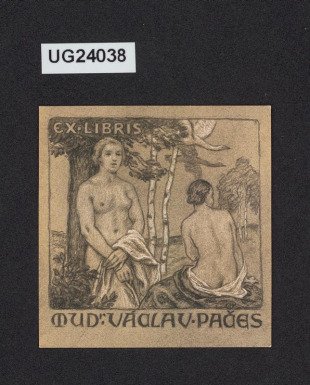 Ex libris MUDr. Václav Pačes