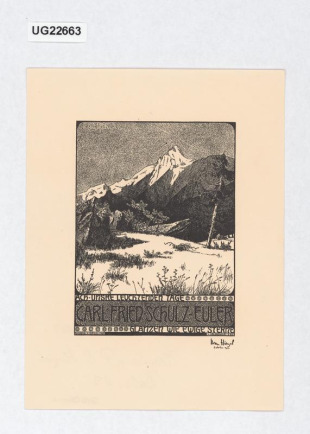 Exlibris Carl Fried Schulz-Euler